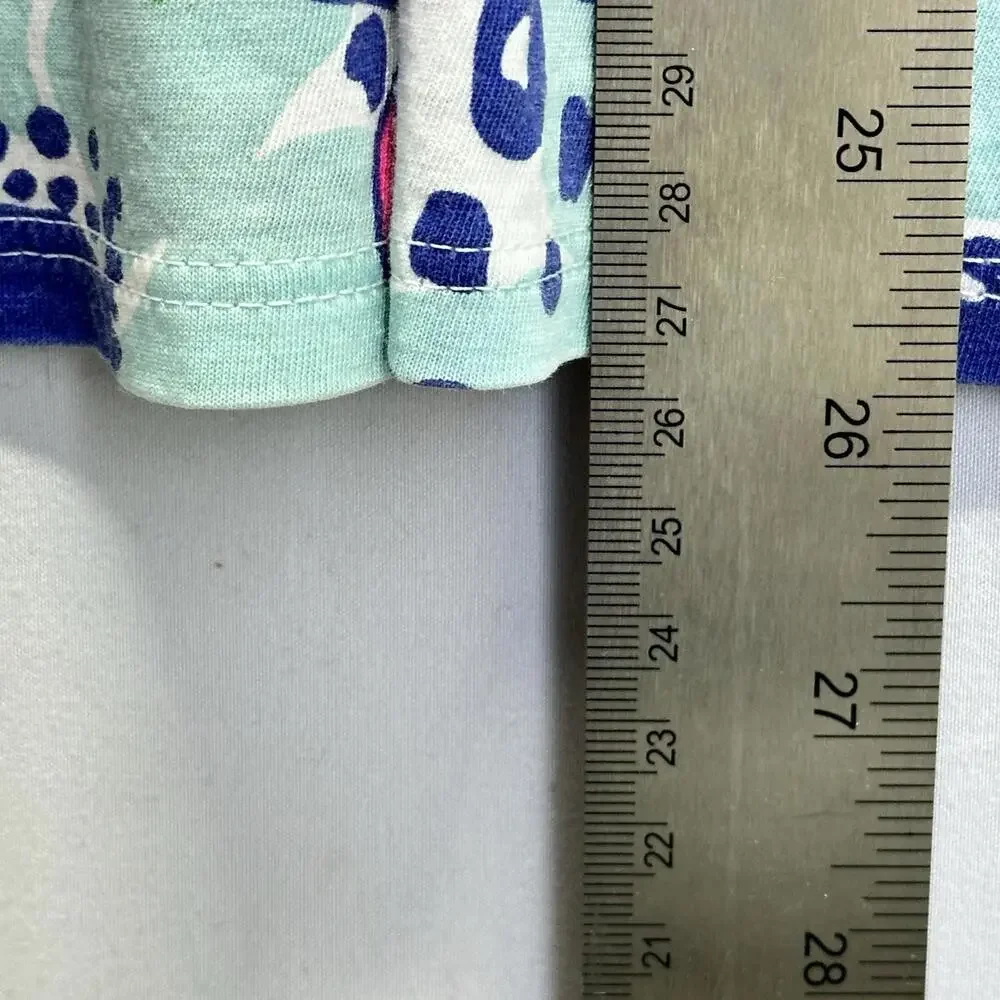 Lilly Pulitzer Size‎ M/8 Floral Top Bundle Pink Green Resort Spring Boho - Picture 8 of 9